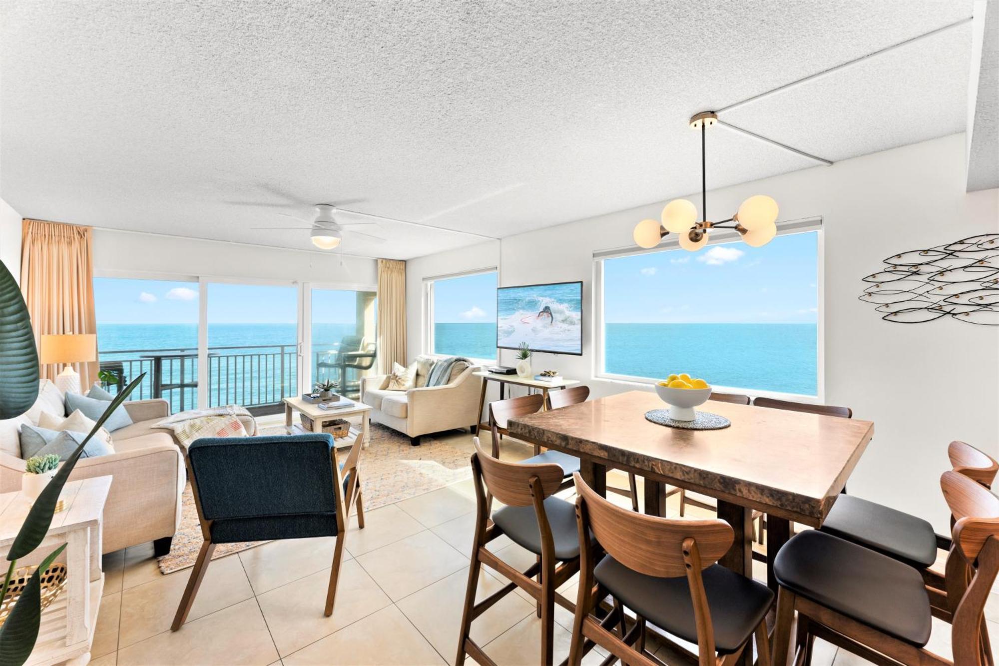 Paradise Beach Club - Oceanfront And Penthouse サテライト・ビーチ エクステリア 写真